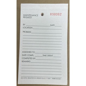 Maintenance Request for Husband Wife Family Roommate 5 pack Prank Joke Gag Funny